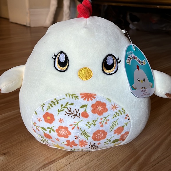 Squishmallows Toys Squishmallowscharity 8 With Flowered Belly Bnwt